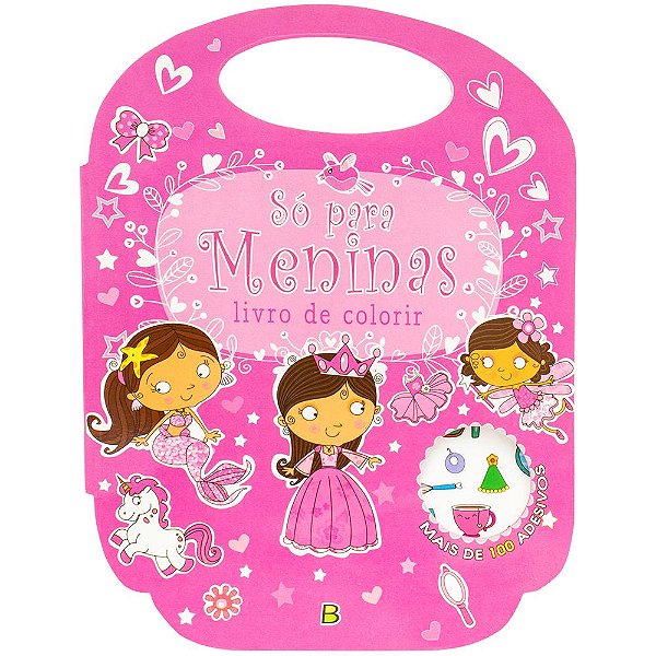 Livro Livro de Colorir - Só para... Meninas