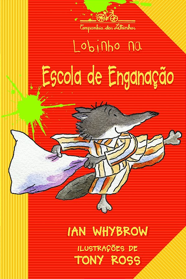 Livro Lobinho na escola de enganação
