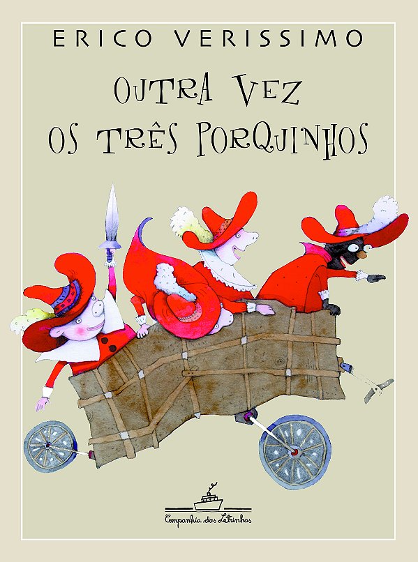 Livro Outra vez os três porquinhos