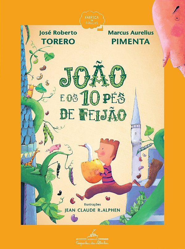 Livro João e os 10 pés de feijão