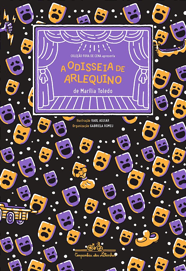 Livro A odisseia de Arlequino