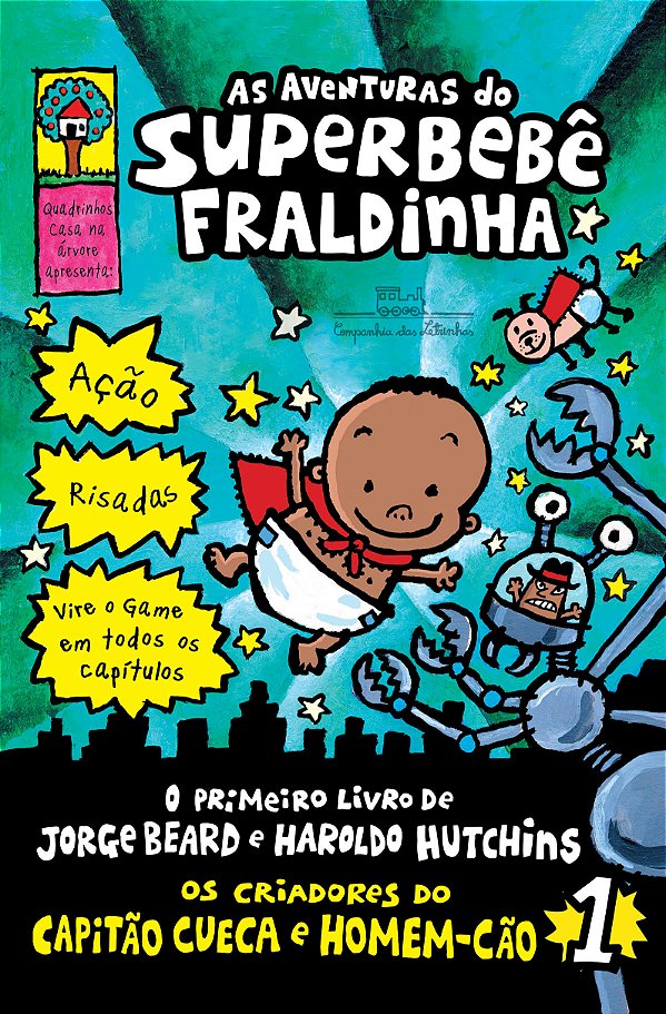 Livro As aventuras do Superbebê Fraldinha (Volume 1)