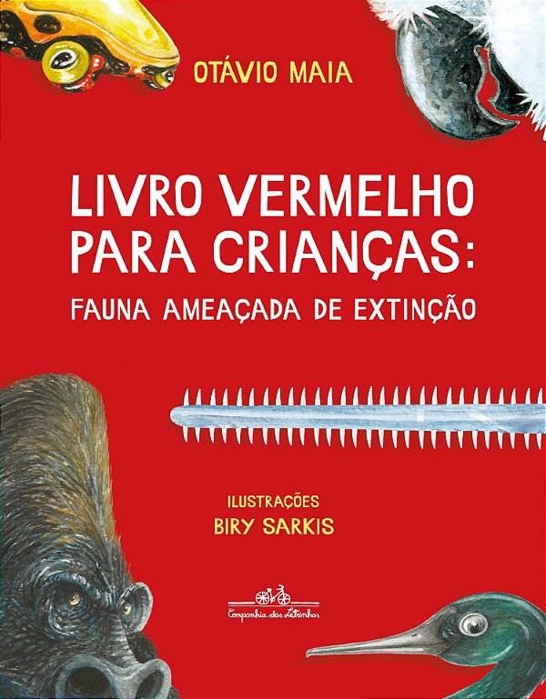 Livro Livro vermelho para crianças: fauna ameaçada de ext...