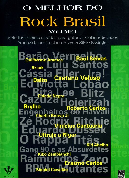 Livro O melhor do Rock Brasil - Volume I