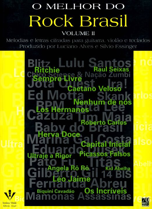 Livro O melhor do Rock Brasil - Volume II