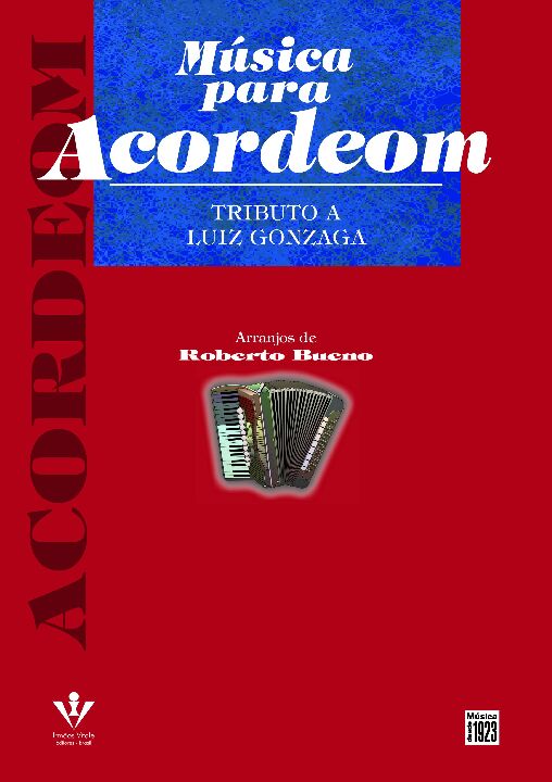 Livro Música para Acordeom - Tributo a Luiz Gonzaga