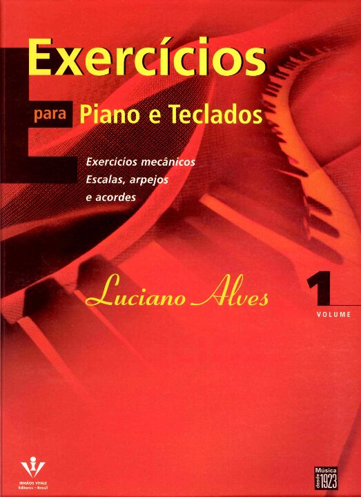 Livro Exercícios para Piano e Teclados: Exercícios mecâni...