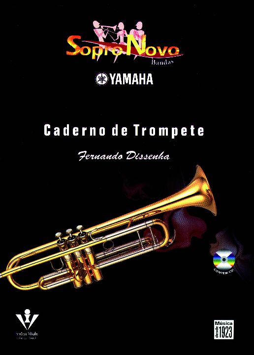 Livro Sopro novo Yamaha - Trompete - Bandas