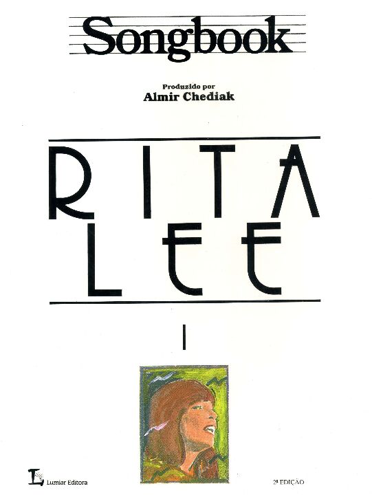 Livro Songbook Rita Lee - Volume 1
