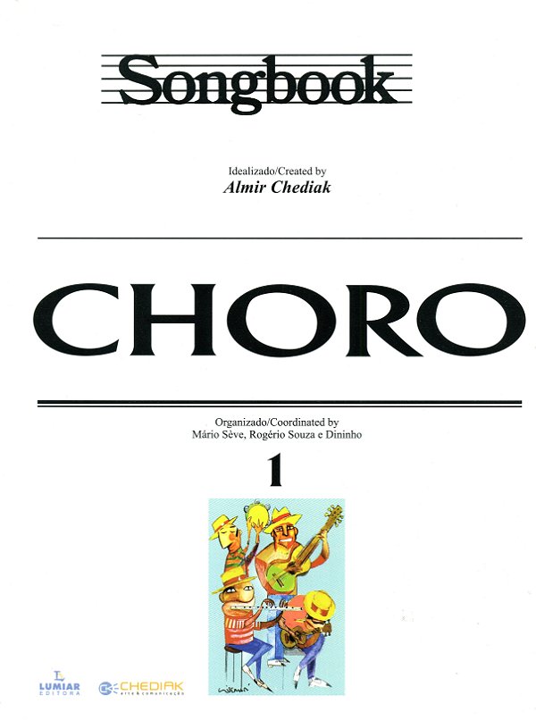 Livro Songbook Choro - Volume 1