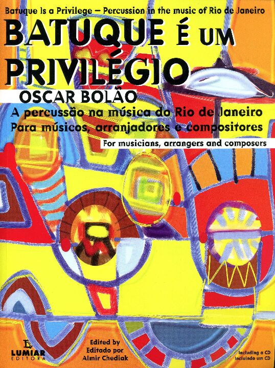 Livro Batuque é um privilégio