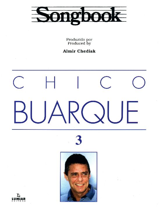 Livro Songbook Chico Buarque - Volume 3