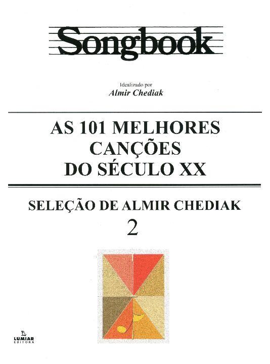 Livro Songbook as 101 melhores canções do Século XX - 2