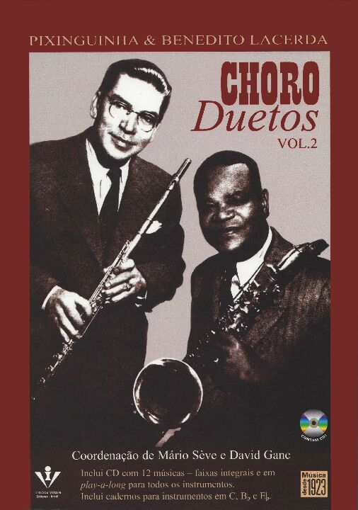 Livro Choro duetos - Pixinguinha & Benedito Lacerda - Vol...