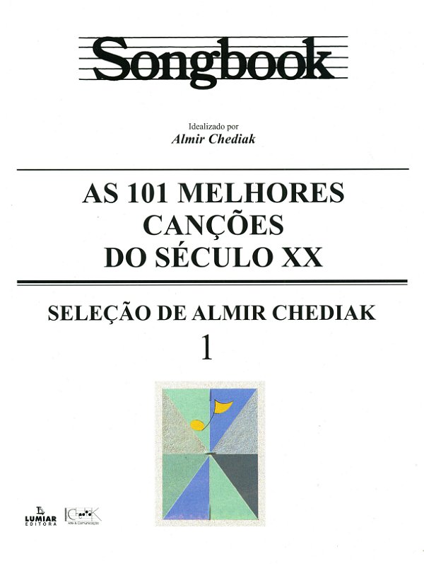 Livro Songbook as 101 melhores canções do Século XX - 1