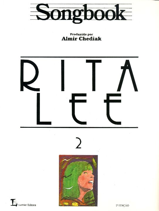 Livro Songbook Rita Lee - Volume 2