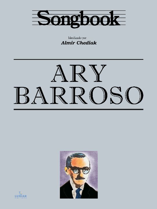 Livro Songbook Ary Barroso