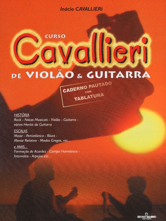 Livro Curso Cavallieri de Violão e Guitarra