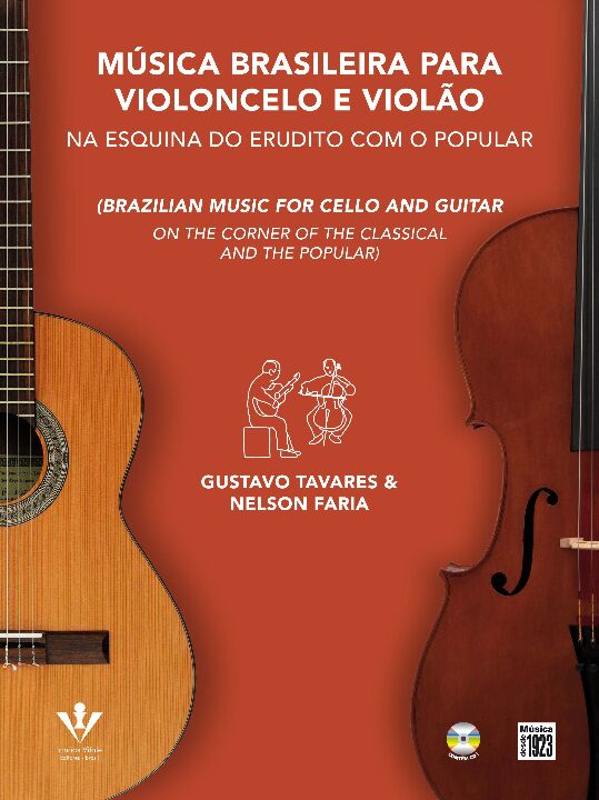 Livro Música brasileira para Violoncelo e Violão: Na esqu...
