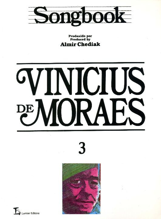Livro Songbook Vinicius de Moraes - Volume 3