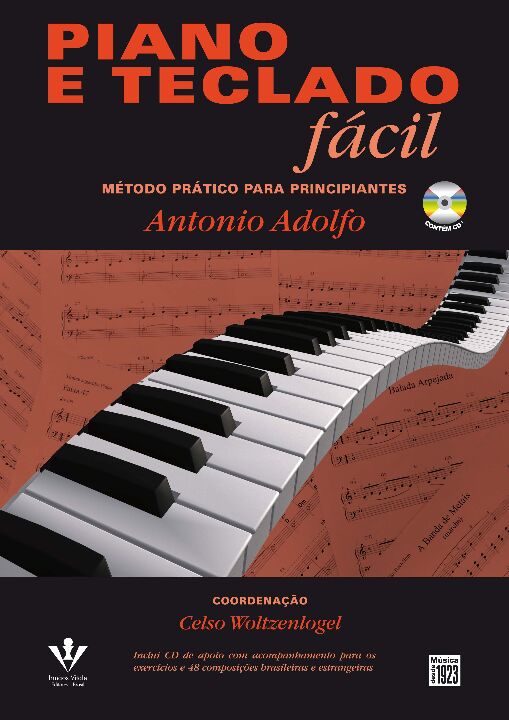 Livro Piano e Teclado fácil
