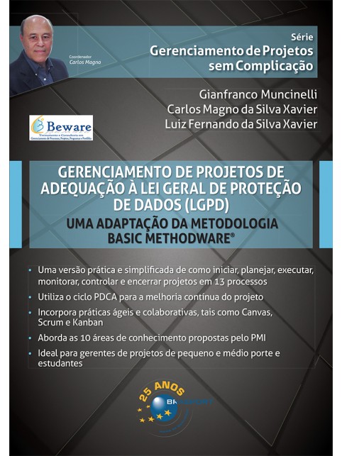 Livro Gerenciamento De Projetos De Adequação À Lei Geral ...