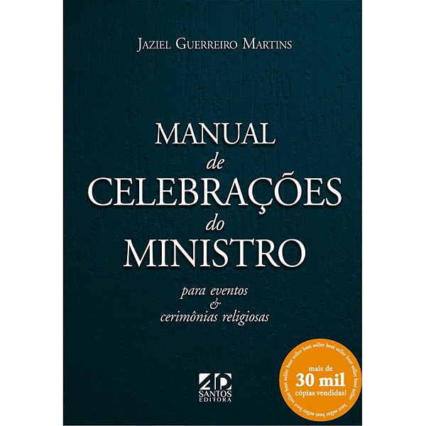 Livro Manual De Celebração Do Ministro: Para Eventos E Ce...