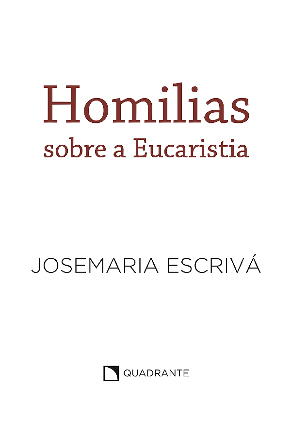 Livro Homilias Sobre A Eucaristia