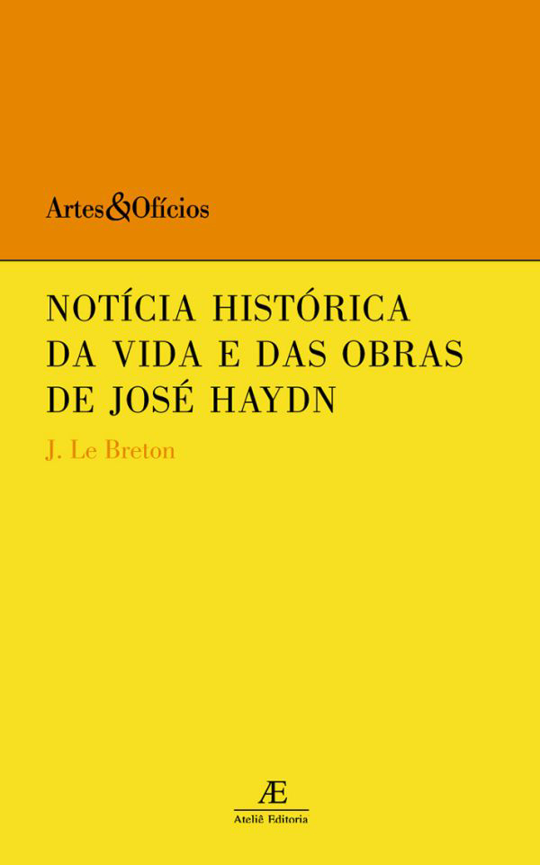 Livro Notícia Histórica Da Vida E Das Obras De José Haydn