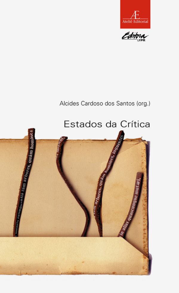Livro Estados Da Crítica