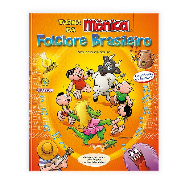 Livro Turma da Mônica Folclore Brasileiro