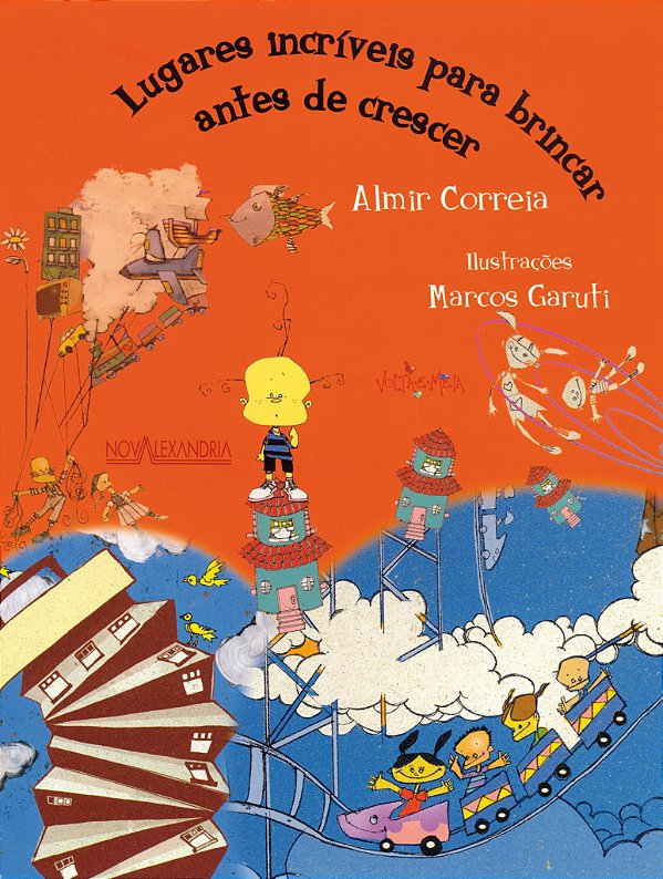 Livro Lugares incríveis para brincar antes de crescer