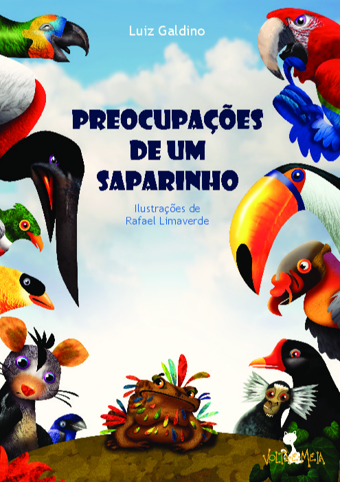 Livro Preocupações de um saparinho