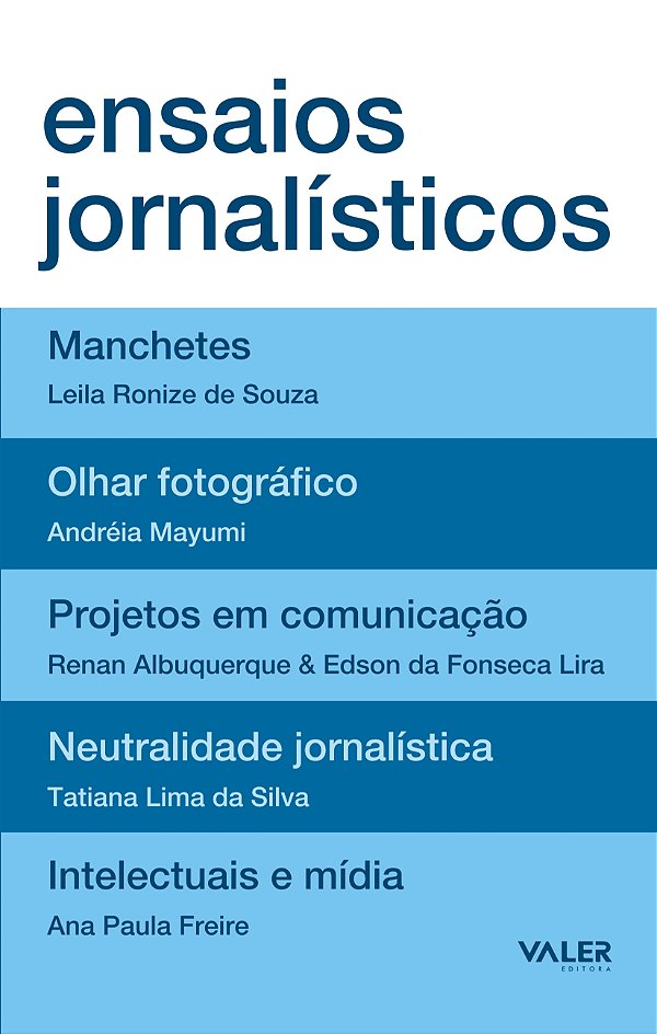 Livro Ensaios jornalísticos