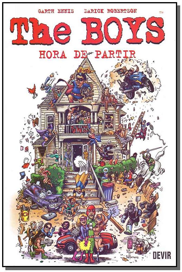 Livro The Boys volume 4: Hora de partir