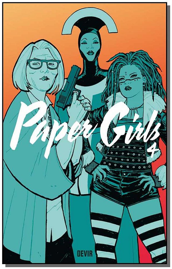 Livro Paper Girls volume 4 - reimpressão