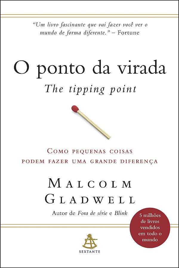 Livro O ponto da virada: Como pequenas coisas podem fazer...