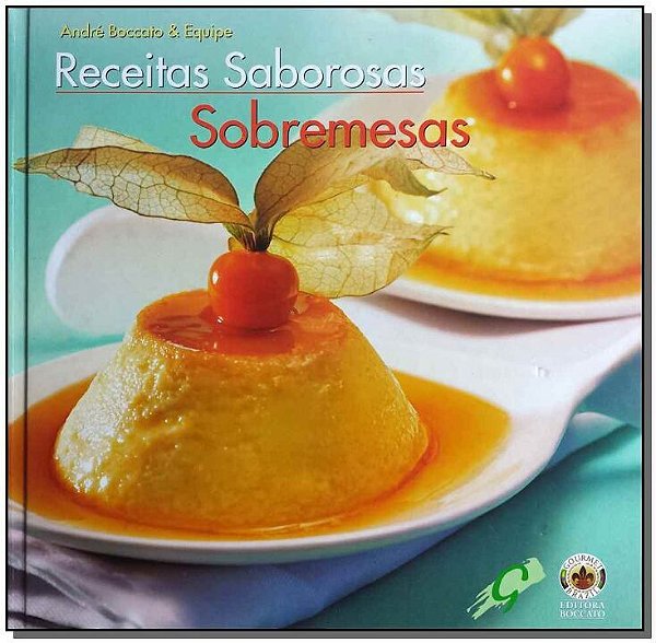 Livro Receitas saborosas sobremesas