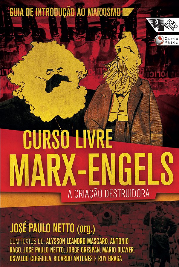 Livro Curso livre Marx-Engels: a criação destruidora