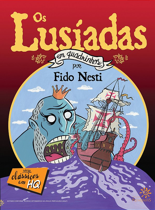 Livro Os lusíadas em quadrinhos