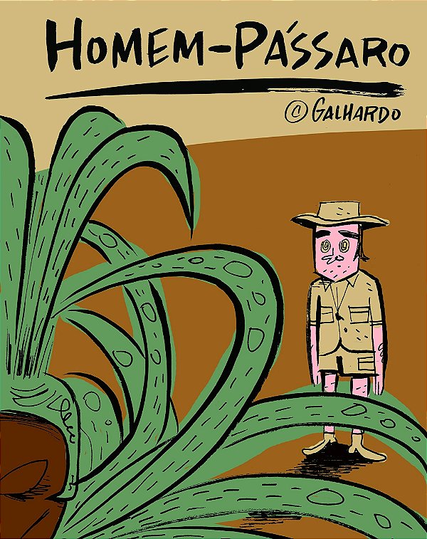 Livro Homem pássaro