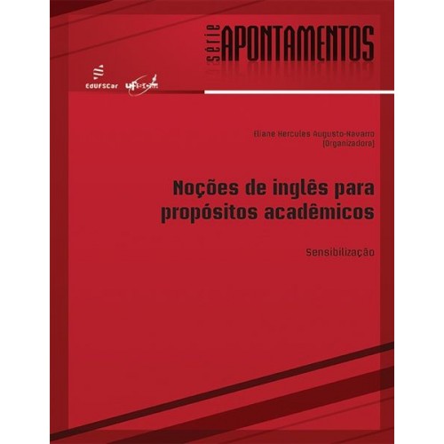 Livro Noções De Inglês Para Propósitos Acadêmicos