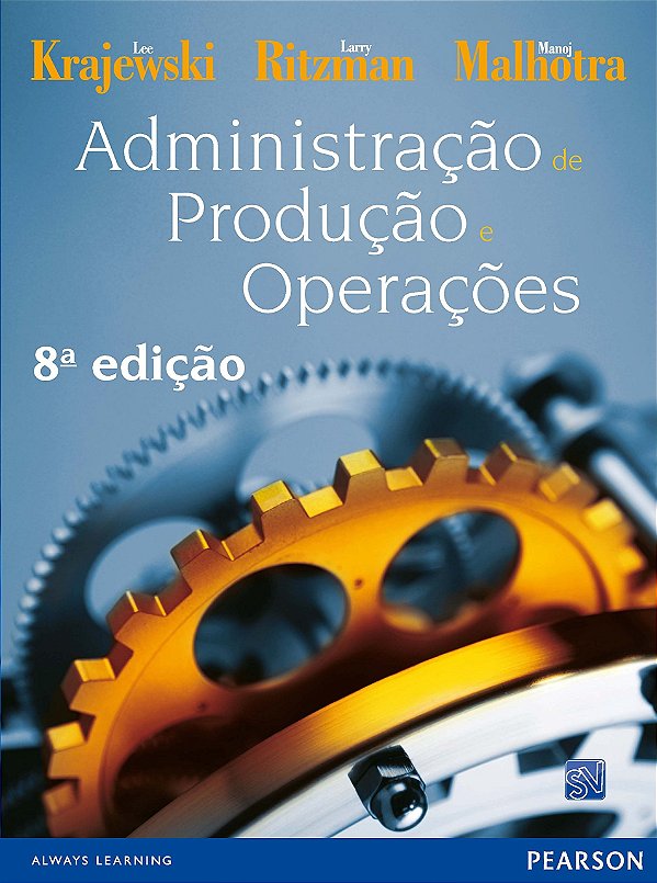 Livro Administração de produção e operações