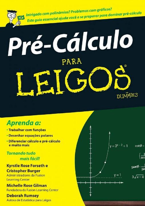 Livro Pré-Cálculo Para Leigos