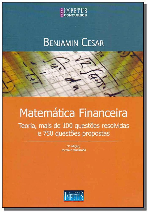 Livro Matemática Financeira - (5948)