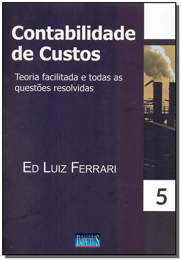 Livro Contabilidade De Custos - Vol. 05