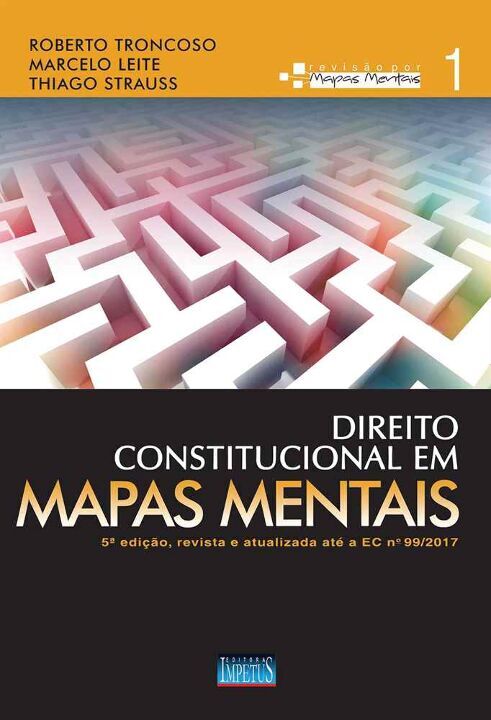 Livro Direito Constitucional Em Mapas Mentais - 05Ed/18
