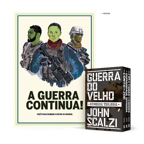 Livro Box Guerra Do Velho - Segunda Trilogia