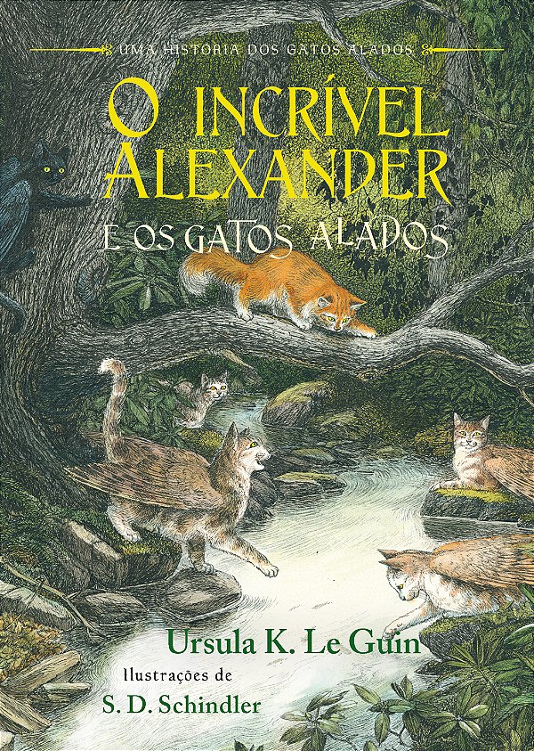 Livro O incrível Alexander e os gatos alados