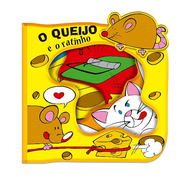 Livro O queijo e o ratinho: meu livro aquático